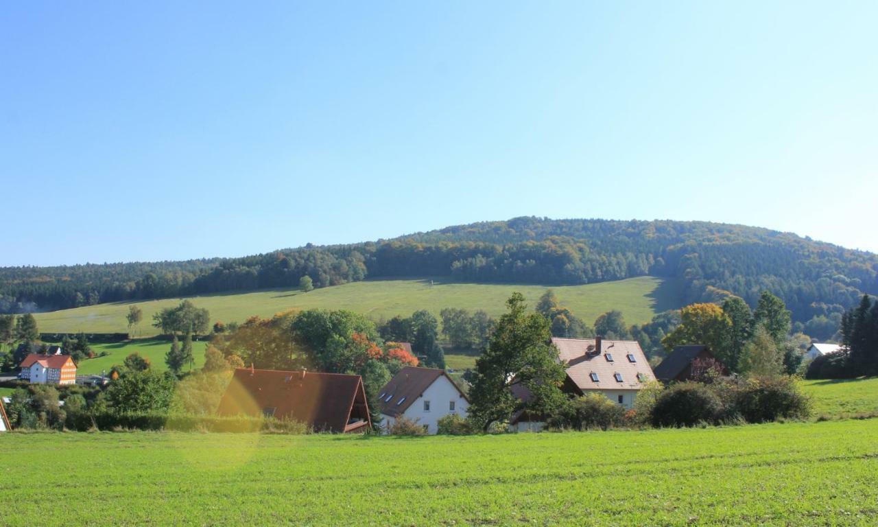 Ferienwohnung Bahnelblick 永斯多夫 外观 照片